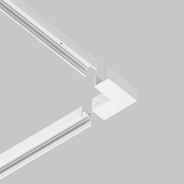 Коннектор угловой Maytoni Outdoor для профиля Elasity IP O-TR001-AC90-W