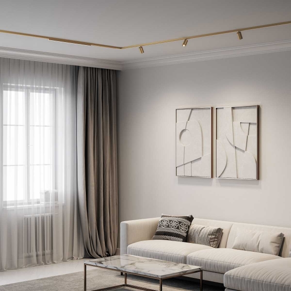 Трековый светильник Elektrostandard Brass Line a071846