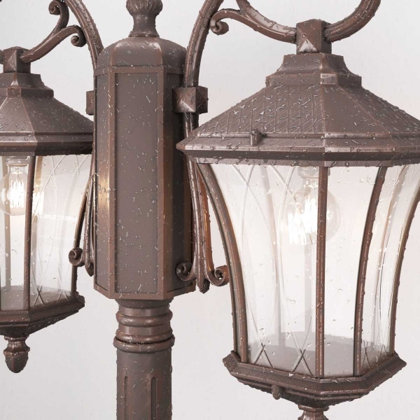 Садово-парковый светильник Elektrostandard Virgo F/2 капучино a031925