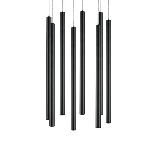 Комплект с подвесной люстрой Lightstar Tubo (574737+747247 (8шт) L8T747247