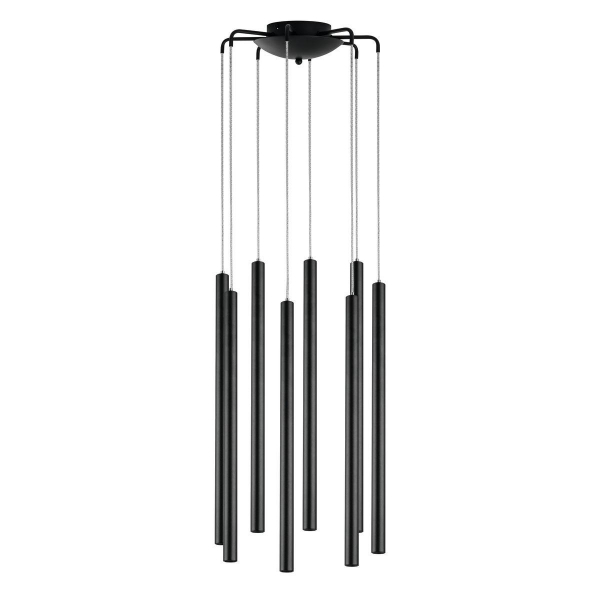 Комплект с подвесной люстрой Lightstar Tubo (574737+747247 (8шт) L8T747247