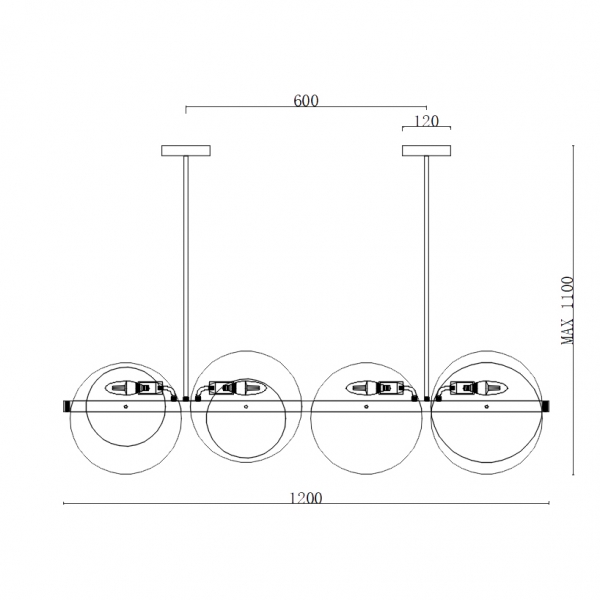 Подвесной светильник Imperium Loft Varsel 141120-26