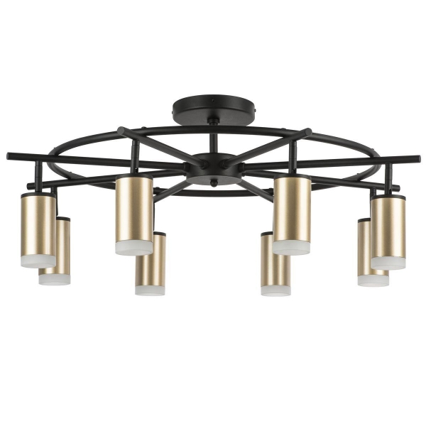 Комплект с потолочной люстрой Lightstar Rullo (571718+214440-8+202430-8) LR7184080