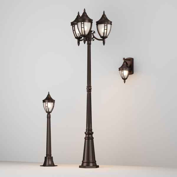 Садово-парковый светильник Maytoni Novara O026FL-03B