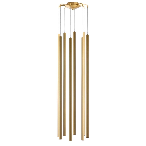Комплект с подвесной люстрой Lightstar Tubo (574733+747443 (8шт) L8T747443