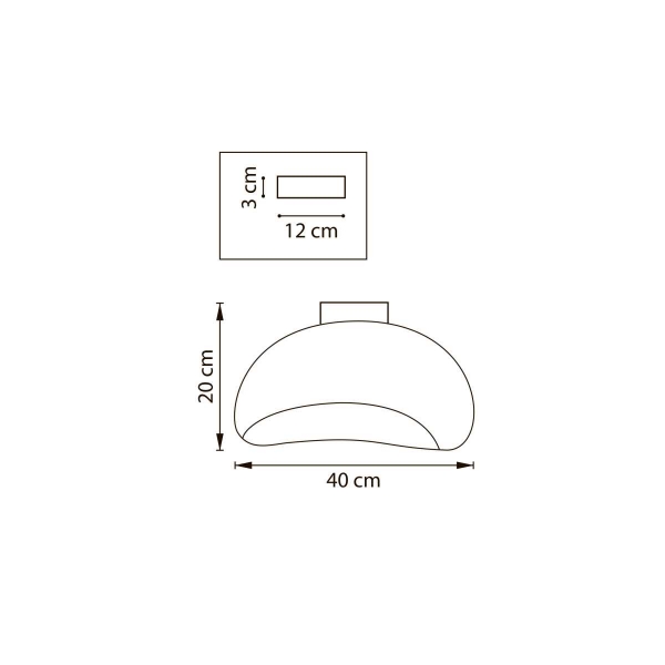 Светильник настенно-потолочный 1xE27 (led) max 12W Sigma Lightstar 611646