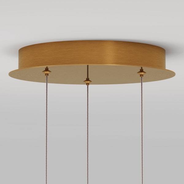 Подвесная светодиодная люстра Maytoni Sapphire MOD293PL-L18BS3K