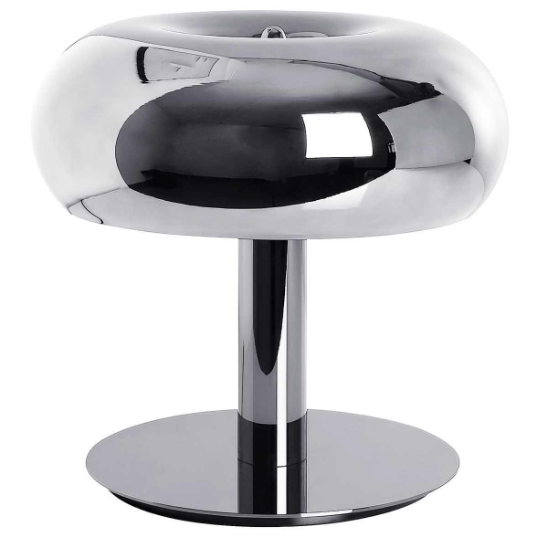 Настольная лампа диммируемая 12W 3000K хром Catania Lightstar 689914