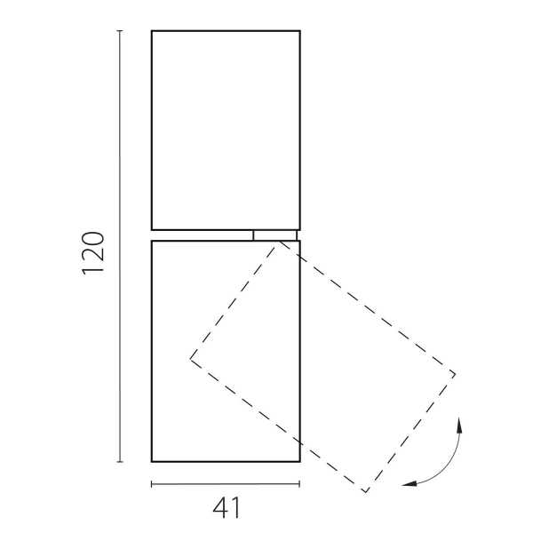 Светильник светодиодный настенно-потолочный 5W 250Lm 38G 3000/4000/6000K, белый Volta CCT Lightstar 227006