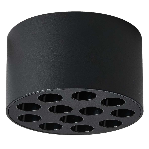 Светильник потолочный 9W 750LM 4000K, черный Guarda Lightstar 080947