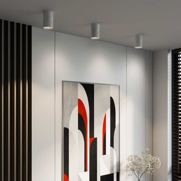 Потолочный светодиодный светильник Elektrostandard Kayo 25049/LED 12W 4000К белый a064730