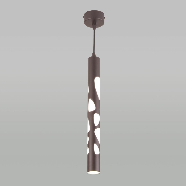 Подвесной светодиодный светильник Elektrostandard DLR037 12W 4200K кофейный a044558