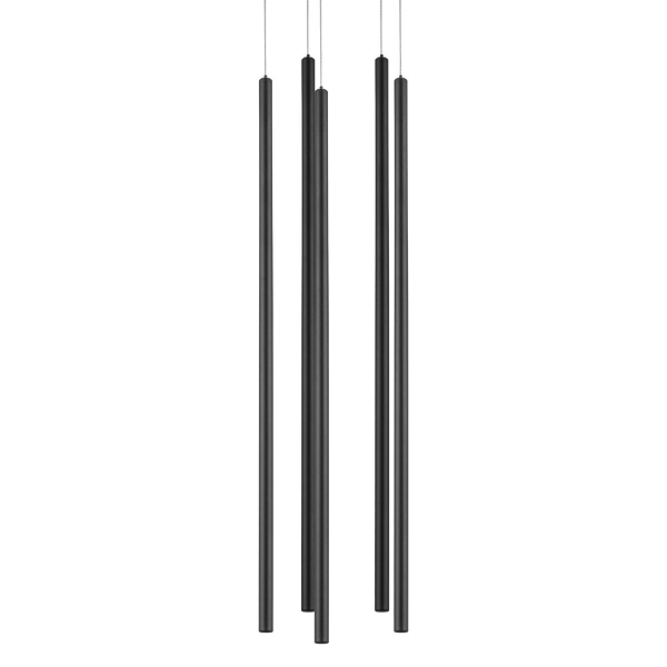 Комплект с подвесной люстрой Lightstar Tubo (574727+747447 (5шт) L5T747447