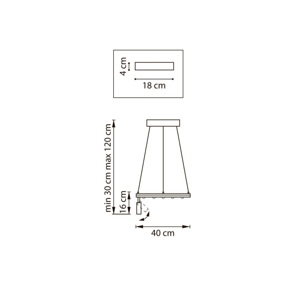 Люстра подвесная Dive Lightstar 740447