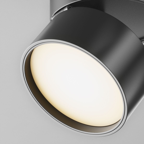 Трековый светодиодный светильник Maytoni Technical Unity Onda TR007-1-12W3K-B-1