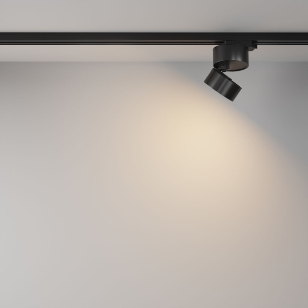 Трековый светодиодный светильник Maytoni Technical Unity Onda TR007-1-12W3K-B-1