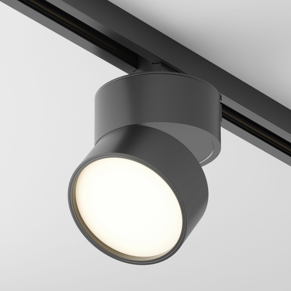 Трековый светодиодный светильник Maytoni Technical Unity Onda TR007-1-12W3K-B-1