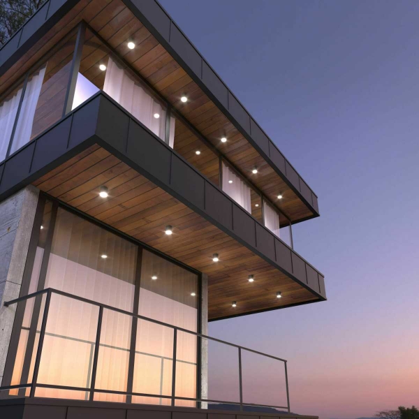 Уличный светодиодный светильник Elektrostandard Light Led 35132/H серый a056271