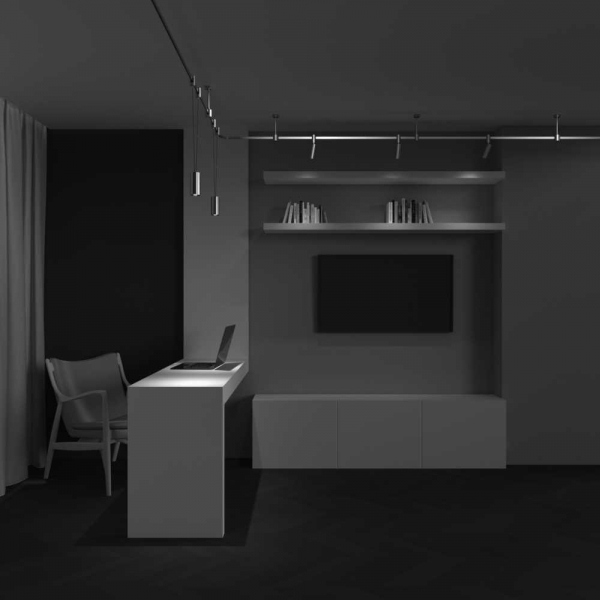 Трековый светильник Maytoni Technical TR157-1-12W3K-PT