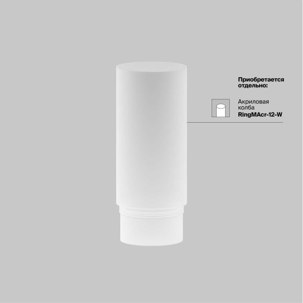 Трековый светодиодный светильник Maytoni Technical Magnetic Exility Focus Led TR032-2-12W3K-M-BBS