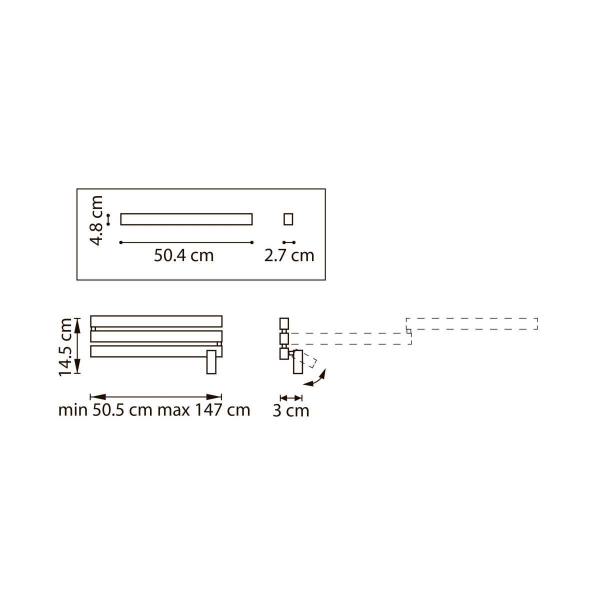 Бра (светильник настенный) Dive Lightstar 740647