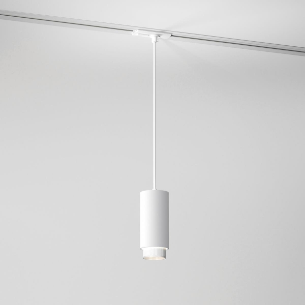 Подвесной трековый светильник Elektrostandard Nubis GU10 85021/01 белый a064795