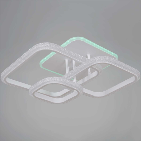 Светильник потолочный Reluce 06335-0.3-4+4B WH (RGB)