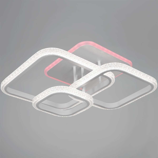 Светильник потолочный Reluce 06335-0.3-4+4B WH (RGB)