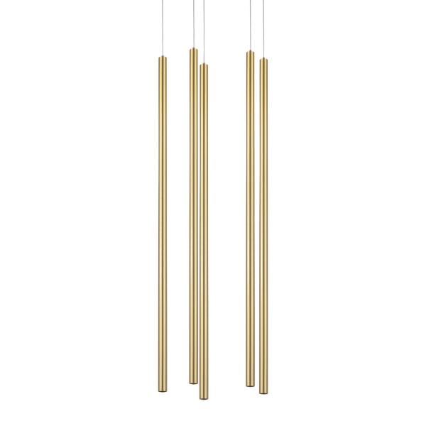 Комплект с подвесной люстрой Lightstar Tubo (574723+747443 (5шт) L5T747443