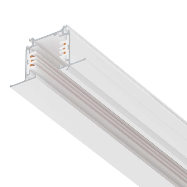 Трек шестиконтактный встраиваемый 3-фазн со стыковочными пазами (круглые медные жилы), 3м Quattro/DALI/ Lightstar 503035-R-DALI