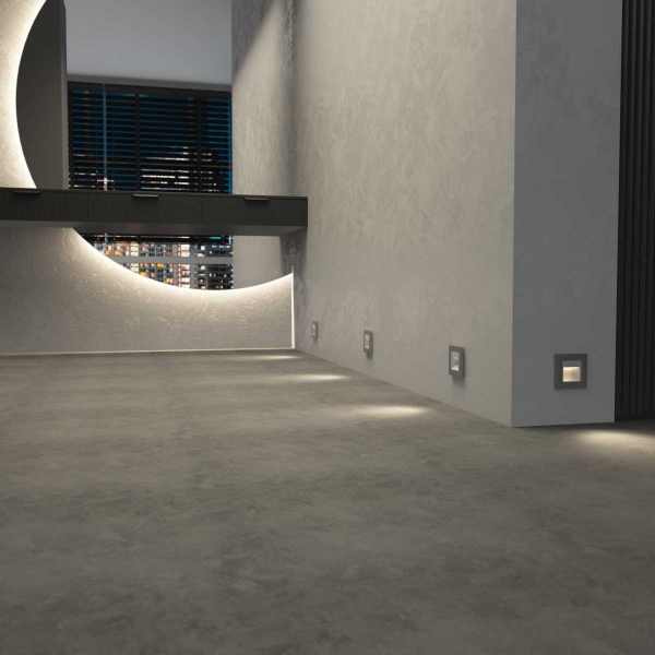 Подсветка для лестниц и ступеней Werkel серебряный матовый W1154165 4690389205408