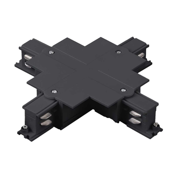 Соединение крестовое встраиваемое с подводом питания к треку 5030xx-R Quattro Lightstar 503147-R