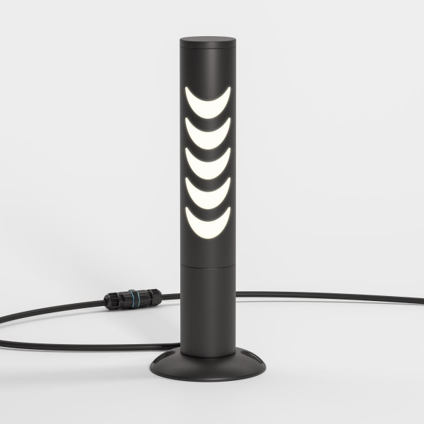 Ландшафтный светодиодный светильник Elektrostandard Smile 35188/S черный a070022