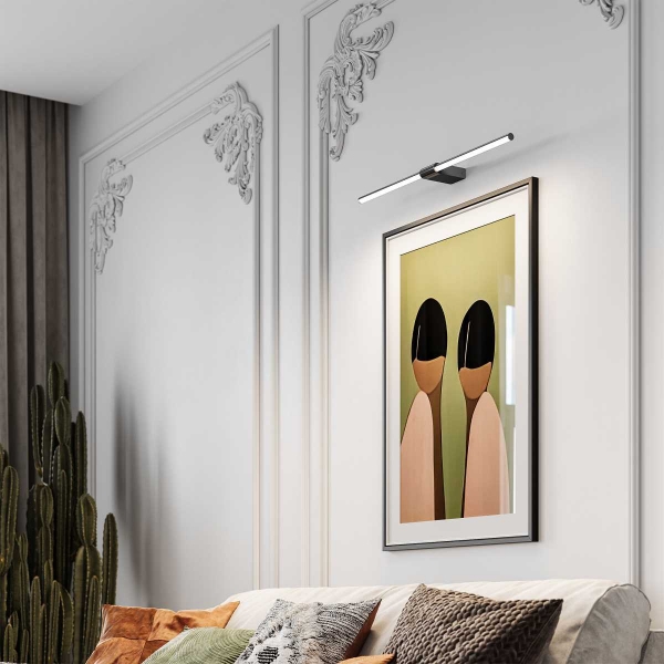 Подсветка для зеркал Elektrostandard Luar 40125/LED черный жемчуг a062892