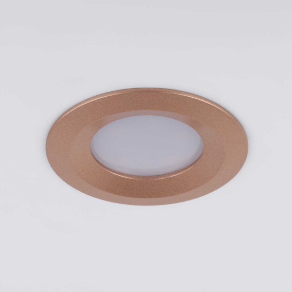 Встраиваемый светильник Elektrostandard 110 MR16 золотой a053333