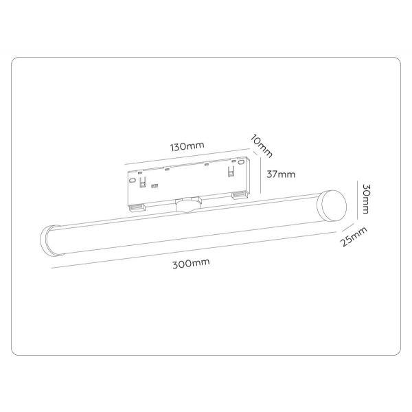 Трековый светильник Ambrella Light TRACK SYSTEM GL2370