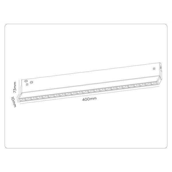 Трековый линейный светильник Ambrella Light TRACK SYSTEM GL2365