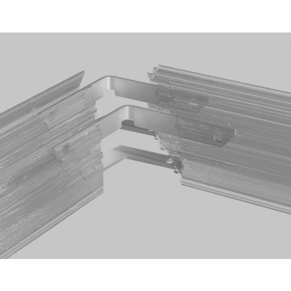 Комплект угловых вертикальных и горизонтальных соединителей Ambrella Light TRACK SYSTEM GL2015