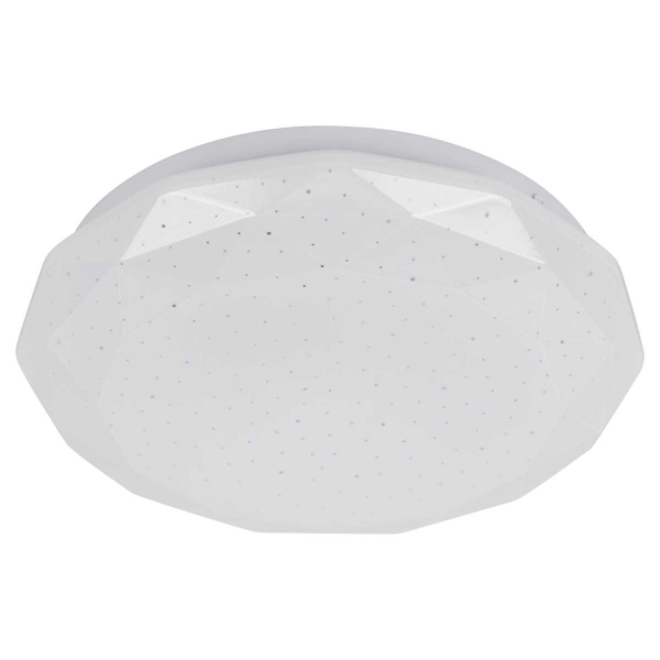 Светильник потолочный светодиодный ЭРА Классик без ДУ SPB-6 Slim Sparkle 24W-4K 4000K Б0069787