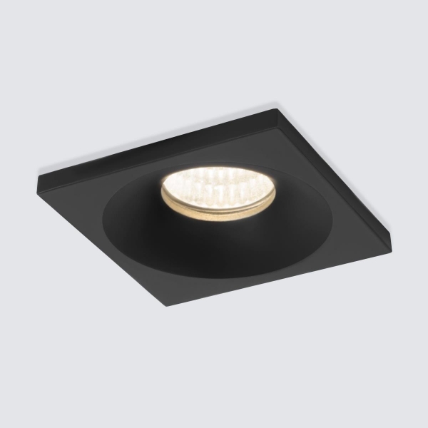 Встраиваемый светодиодный светильник Elektrostandard 15271/Led черный a056027
