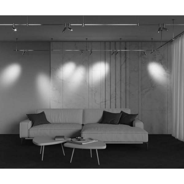 Трековый светильник  Maytoni Technical Focus Led TR144-1-12W3K-W-BS