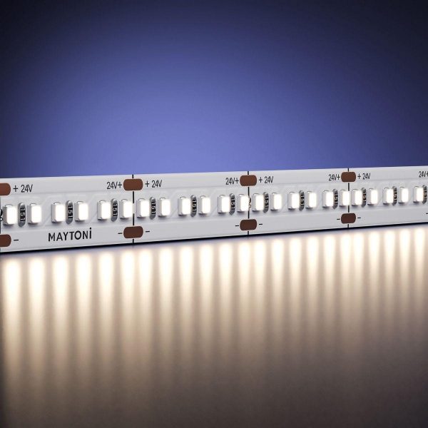 Светодиодная лента Maytoni 8W/m 300LED/m 2216SMD дневной белый 5M 201062