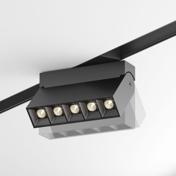 Трековый светодиодный светильник для магнитного шинопровода Maytoni Track lamps TR015-2-10W3K-B