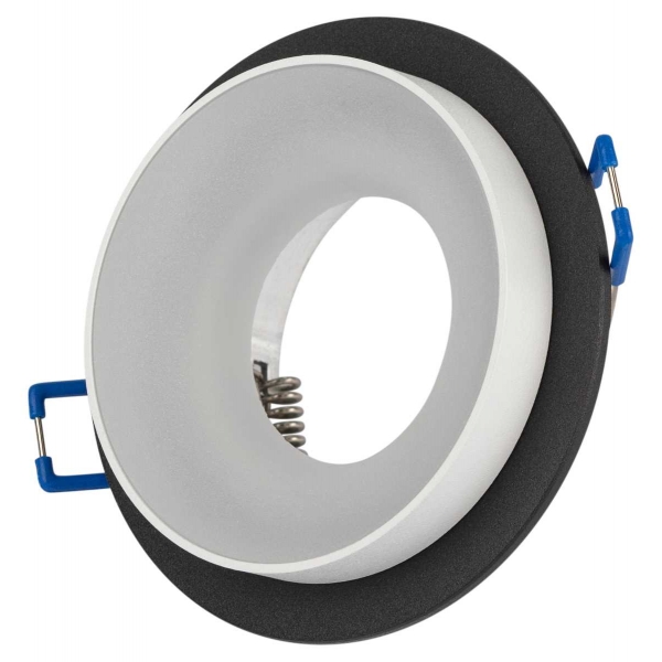 Светильник встраиваемый декоративный ЭРА DK95 BK под лампу MR16 GU5.3 черный Б0055591