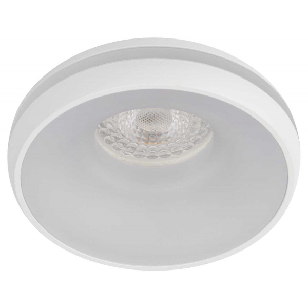 Светильник встраиваемый декоративный ЭРА DK100 WH под лампу MR16 GU5.3 белый Б0055588
