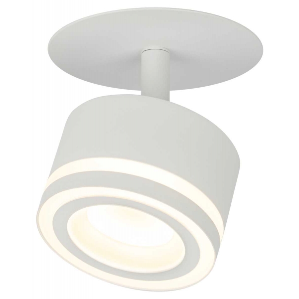 Светильник встраиваемый ЭРА DK114 WH под лампу GX53 поворотный белый Б0059789