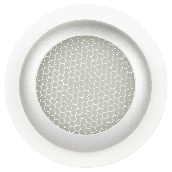 Светильник встраиваемый ЭРА KL111 WH/SL под лампу GX53 белый/серебро матовый Б0061539