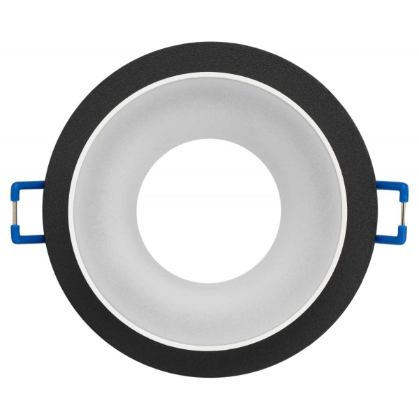 Светильник встраиваемый декоративный ЭРА DK95 BK под лампу MR16 GU5.3 черный Б0055591
