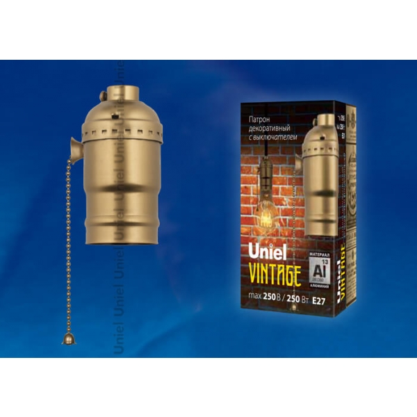 Патрон Uniel DLC-V-H01Z/E27 Bronze UL-00000530