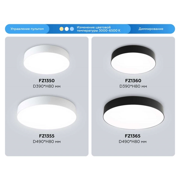 Люстра Ambrella Light ORBITAL FZ1355